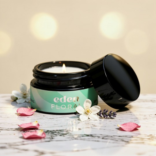 CANDELA DA MASSAGGIO EDEN CON FEROMONI E PROFUMO FLOREALE 20ML CRUSHIOUS
