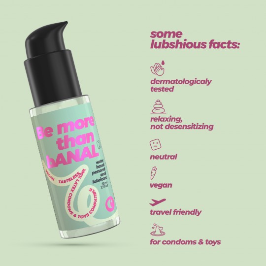 LUBRIFICANTE PER USO ANALE 50 ML CRUSHIOUS