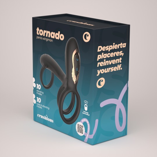 CRUSHIOUS TORNADO ROTATING PENIS ARMOUR