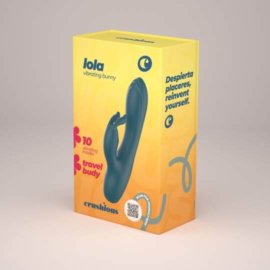 MINI VIBRADOR COELHO LOLA CRUSHIOUS