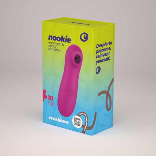 NOOKIE STIMULATEUR CLITORIEN RECHARGEABLE CRUSHIOUS