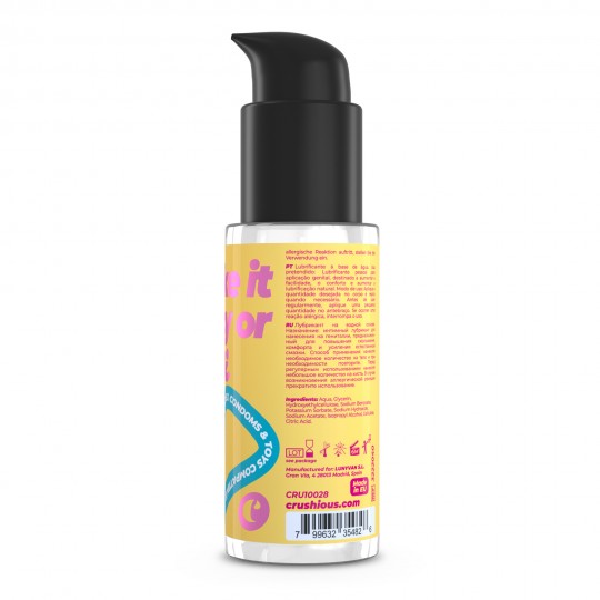 CRUSHIOUS CHERIE RABBIT VIBRATOR WITH WATERBASED LUBRICANT INCLUDED
