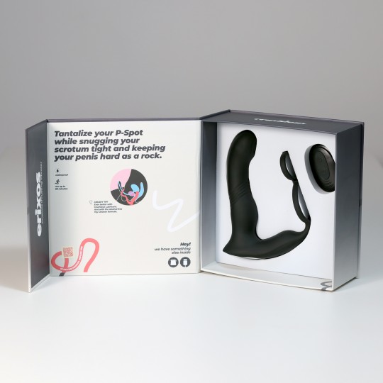 VIBRADOR DE PRÓSTATA COM COMANDO ERIXOS CRUSHIOUS