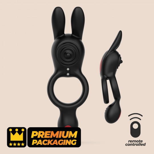 ANELLO VIBRANTE DOPPIO CON TELECOMANDO DINGO CRUSHIOUS