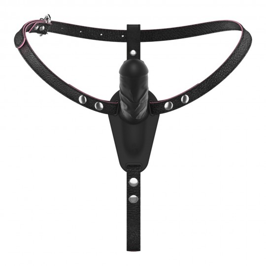 LABIONDA STRAP ON DUPLO COM COMANDO CRUSHIOUS