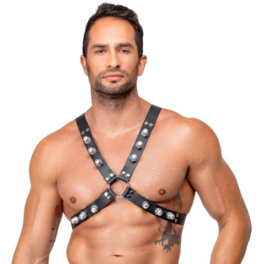 LEATHER CHEST HARNESS