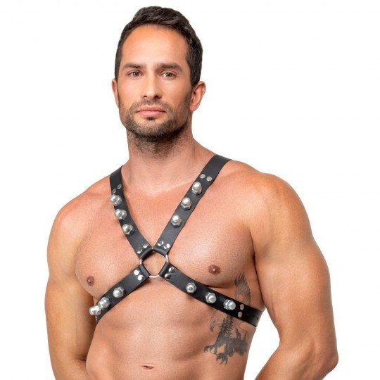 LEATHER CHEST HARNESS