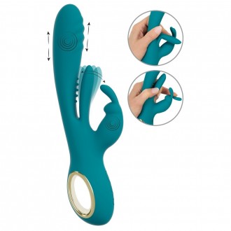RABBIT VIBRATOR WITH THRUST FUNCTION AND G-SPOT STIMULATION