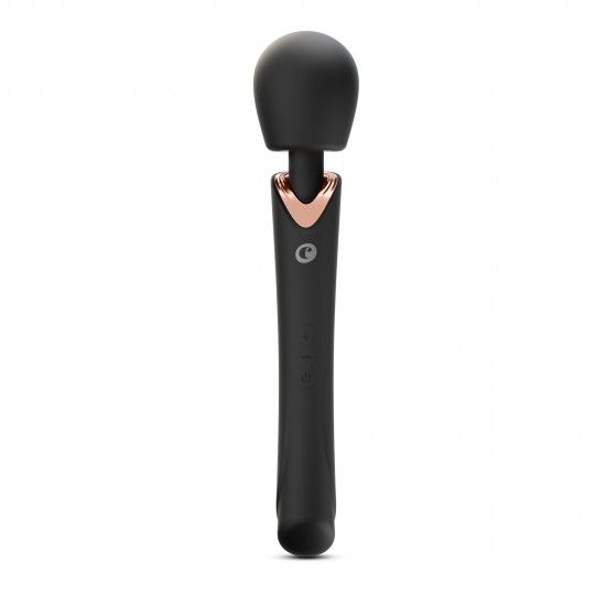 HOLLY WIEDERAUFLADBARER MASSAGESTAB SCHWARZ CRUSHIOUS