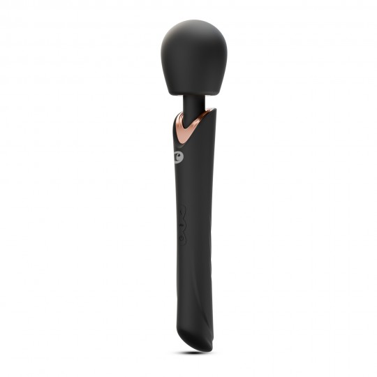 HOLLY VIBROMASSEUR WAND RECHARGEABLE NOIR CRUSHIOUS