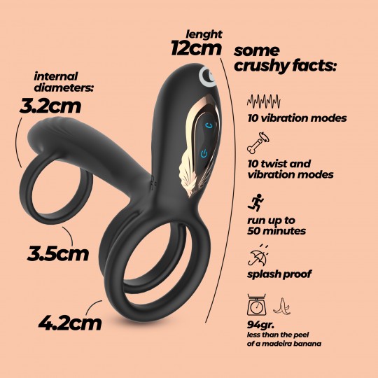 TORNADO ARMADURA PENIANA CON ROTACIÓN CRUSHIOUS