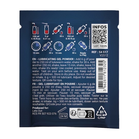 FF POWDER - 3X - DOYPACK - 0.21 OZ / 6 GR