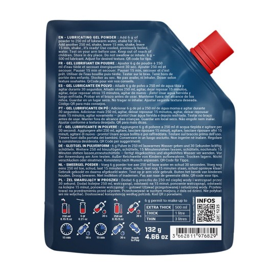 LUBRIFICANTE EM PÓ FF POWDER 4.66 OZ /132G