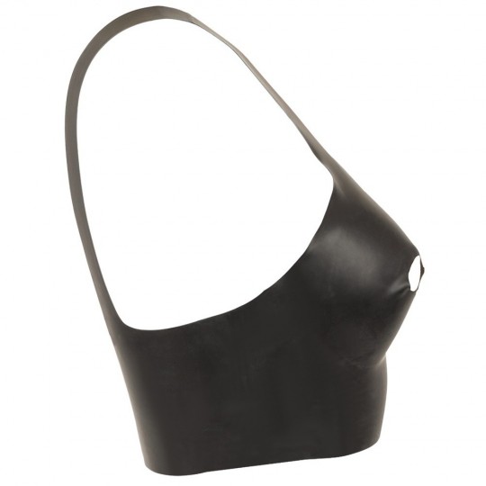 LATEX BRA TOP