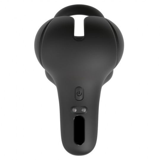 BALL MASSAGER WITH PERINEUM STIMULATOR