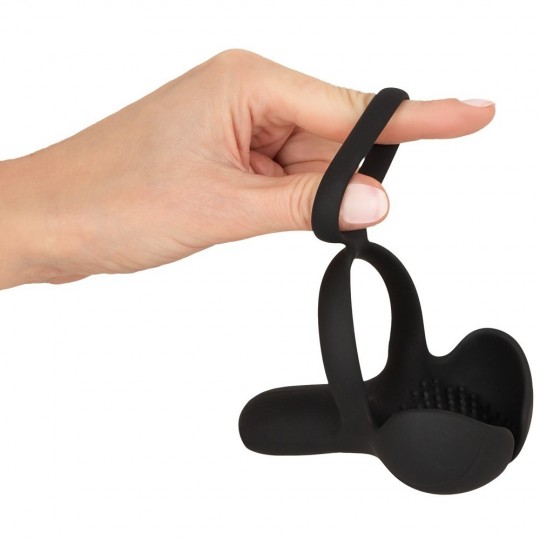 BALL MASSAGER WITH PERINEUM STIMULATOR