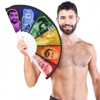 GIANT - PRIDE - FAN - PALETTE - 64 CM