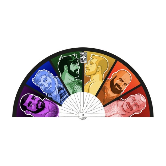 GIANT - PRIDE - FAN - PALETTE - 64 CM