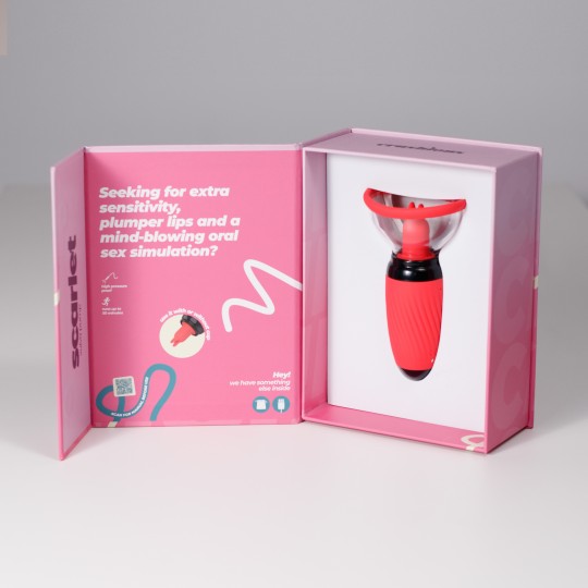 SCARLET POMPE VULVAIRE STIMULATEUR RECHARGEABLE CRUSHIOUS