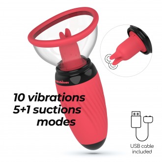 SCARLET POMPE VULVAIRE STIMULATEUR RECHARGEABLE CRUSHIOUS