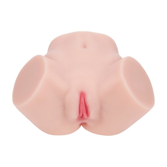 BODYFORMS - IVY LANE - DUAL ENTRY VIBRATING MASTURBATOR - 3,5 KG / 7.7 LBS - FLESH