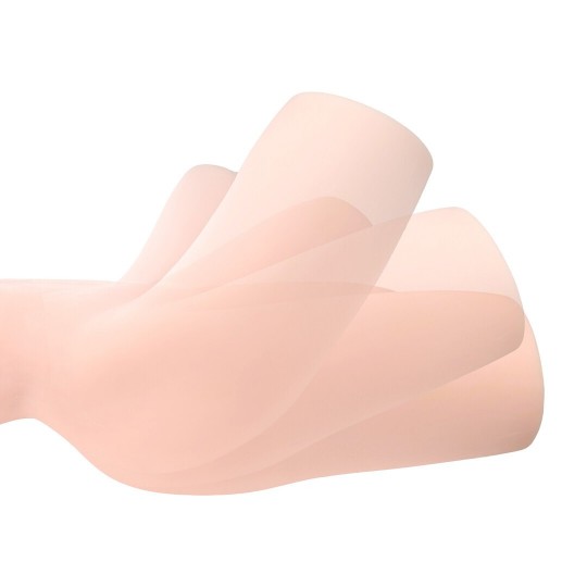 BODYFORMS - LYLA ROSE - POSABLE DUAL ENTRY VIBRATING MASTURBATOR - 21 KG / 46.3 LBS - FLESH