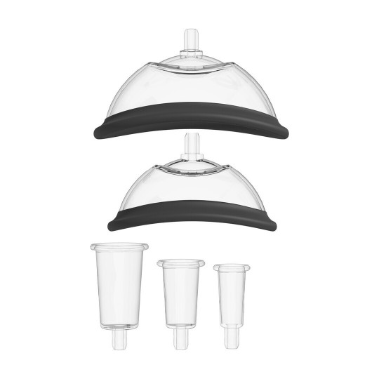 AUTOMATIC VAGINA BREAST AND NIPPLE PUMP - BLACK