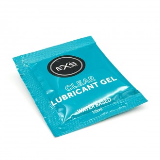 EXS CLEAR LUBE - 10 ML SACHETS - 100 PIECES