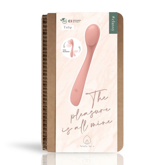 TULIP - BENDABLE G-SPOT VIBRATOR - PINK