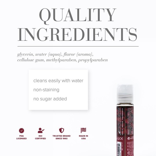 H2O - RASPBERRY SORBET - WATERBASED LUBRICANT - 1 FL OZ / 30 ML