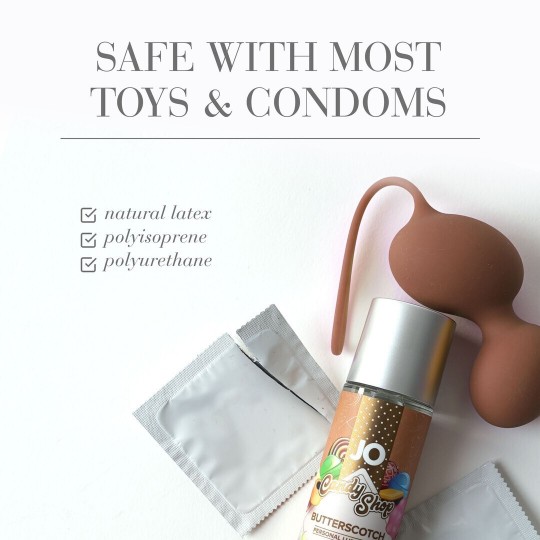 CANDY SHOP - BUTTERSCOTCH - WATERBASED LUBRICANT - 2 FL OZ / 60 ML