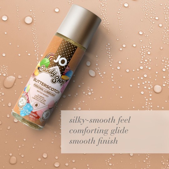 CANDY SHOP - BUTTERSCOTCH - WATERBASED LUBRICANT - 2 FL OZ / 60 ML