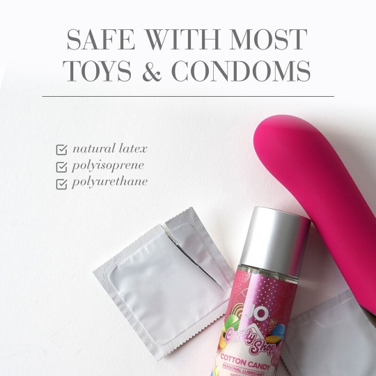 CANDY SHOP - COTTON CANDY - WATERBASED LUBRICANT - 2 FL OZ / 60 ML