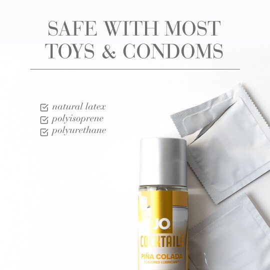 COCKTAILS - PINA COLADA - WATERBASED LUBRICANT - 2 FL OZ / 60 ML