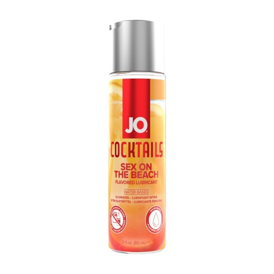 COCKTAILS - SEX ON THE BEACH - WATERBASED LUBRICANT - 2 FL OZ / 60 ML