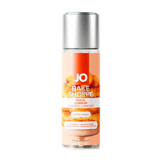 BAKE SHOPPE - PEACH COBBLER - WATERBASED LUBRICANT - 2 FL OZ / 60 ML