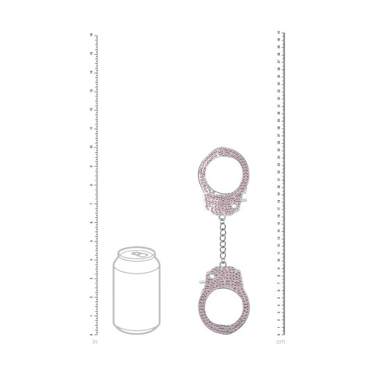 HEAVY-DUTY DIAMOND HANDCUFFS - PINK