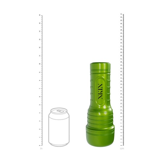 METALLIX - LIPSY JADE - TORCH MASTURBATOR - MOUTH - 570G - GREEN/FLESH