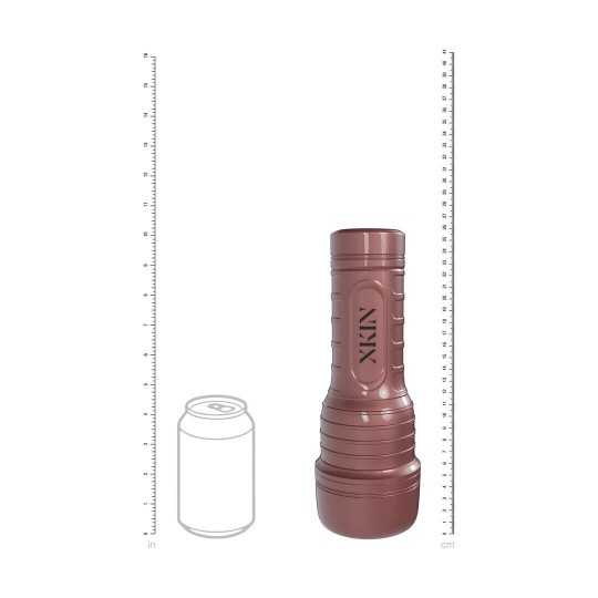 METALLIX - LYRA ROSE - TORCH MASTURBATOR - ASS - 570G - ROSE GOLD/BROWN