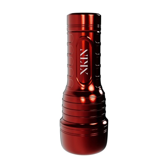 METALLIX - ROMAN BLAZE - VIBRATING TORCH MASTURBATOR - ASS - 590G - RED/FLESH