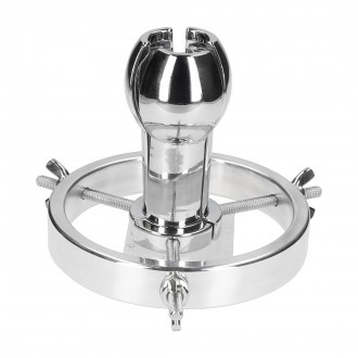 STAINLESS STEEL ANAL OPENER - SILVER