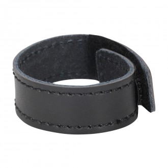 ADJUSTABLE LOOP COCK RING - BLACK