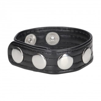 SNAP-ON COCK RING - BLACK
