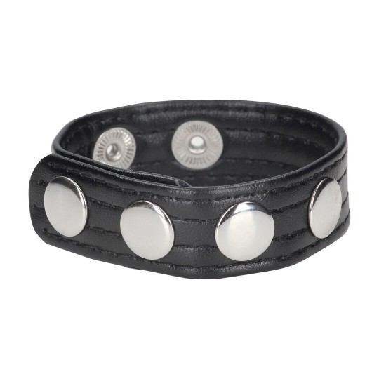 SNAP-ON COCK RING - BLACK