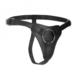 O-RING STRAP-ON - BLACK