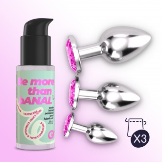 BIJOU ANAL WET TRAIN TRIO CRUSHIOUS ROSA 