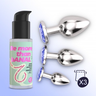BIJOU ANAL WET TRAIN TRIO CRUSHIOUS BLEU