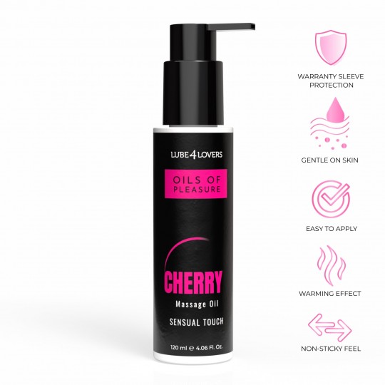 PLEASURE CILIEGIA 120 ML OLIO DA MASSAGGIO