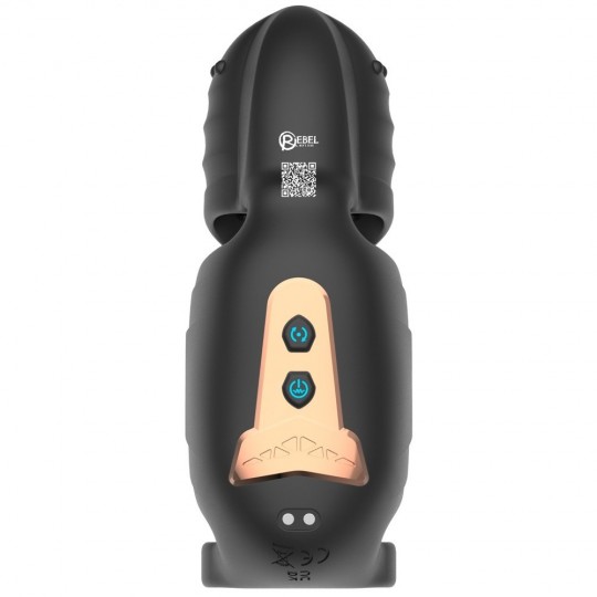 COCK VIBRATOR WITH ELLIPTICAL MOVING GLANS STIMULATOR