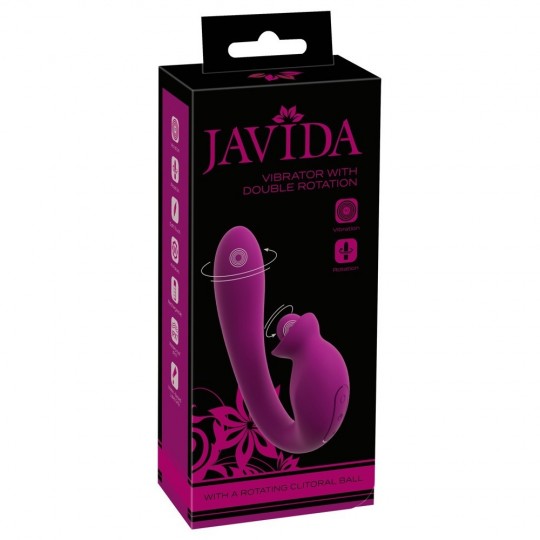 VIBRATOR WITH DOUBLE ROTATION